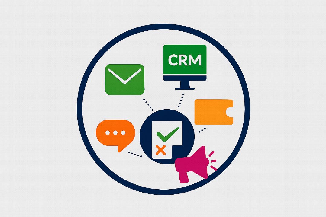 تفاوت سامانه تیکتینگ با چت آنلاین، ایمیل و CRM چیست؟